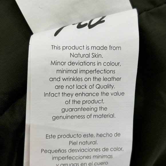 JILD Green Leather Blazer Jacket Women 2XL Retro Business Casual Fall Fashion - Picture 13 of 13